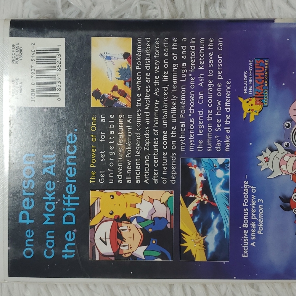 Vtg Pokemon 2000 the movie, VHS - Picture 7 of 8